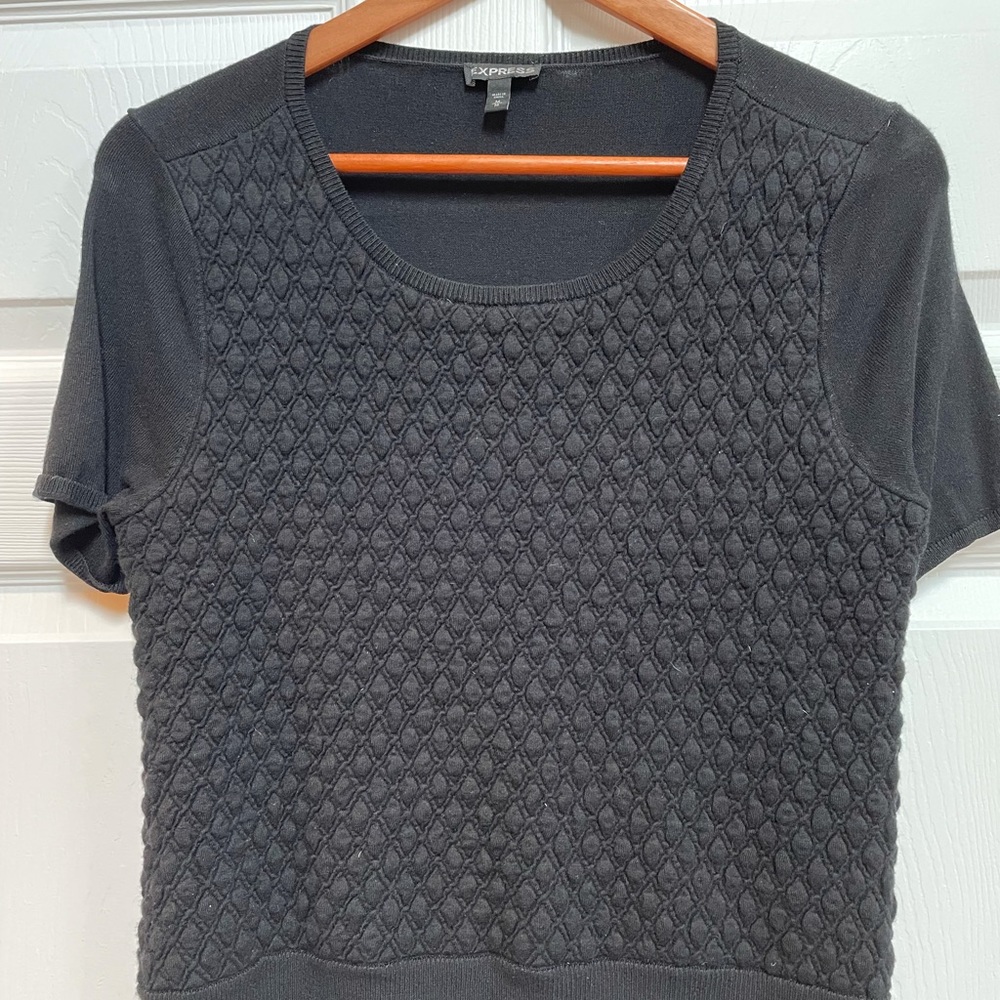 Express Short Sleeve Sweater